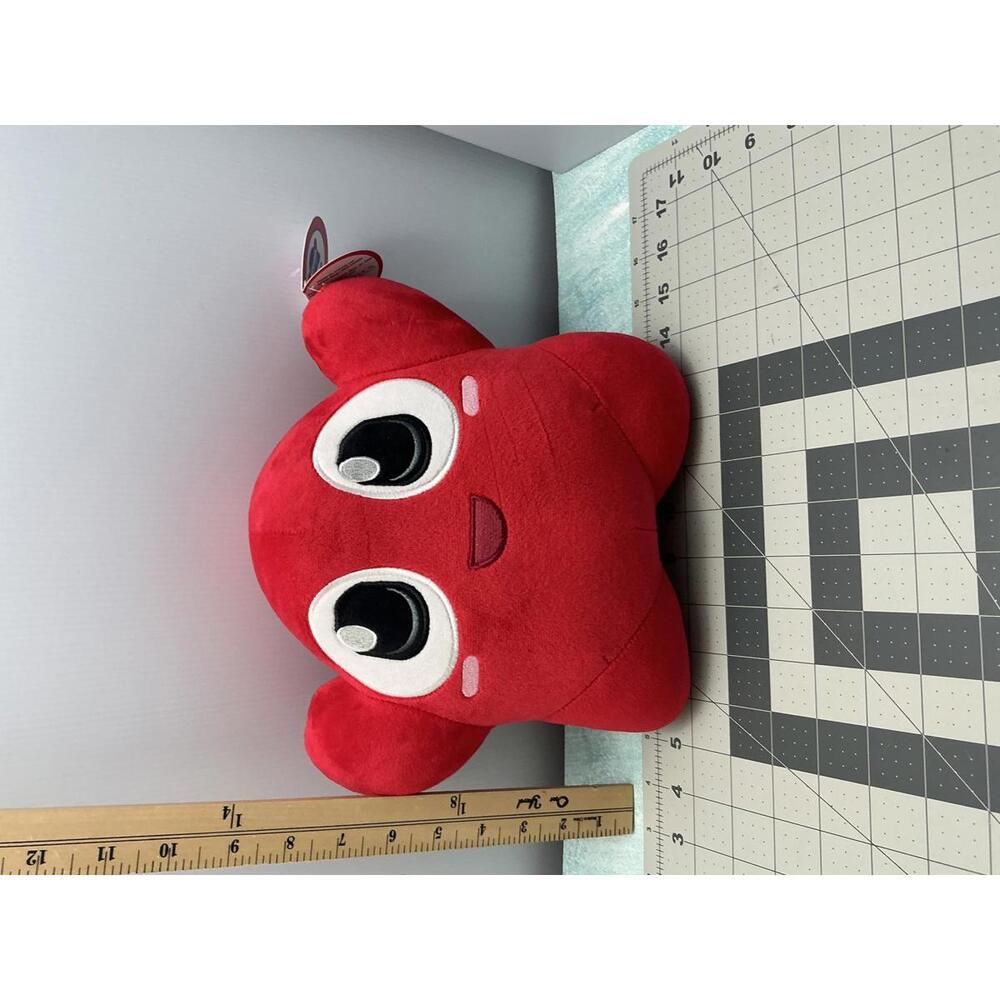 Gimme swag. Red Plush Stuffed Toy with Cute Face